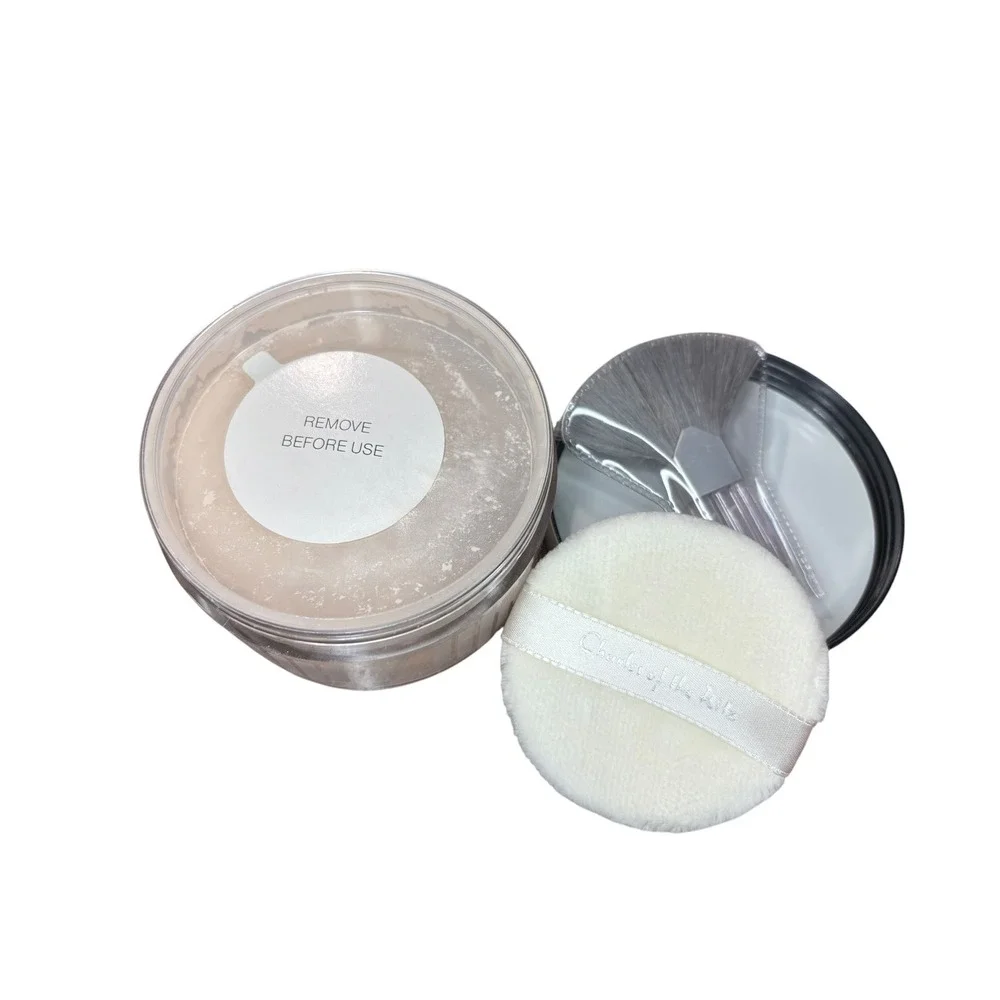 Charles of the Ritz Custom Blended Powder Classic Ivory 1.5 oz with Fan Brush